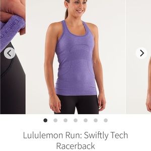 Lululemon Swiftly Racerback Tank